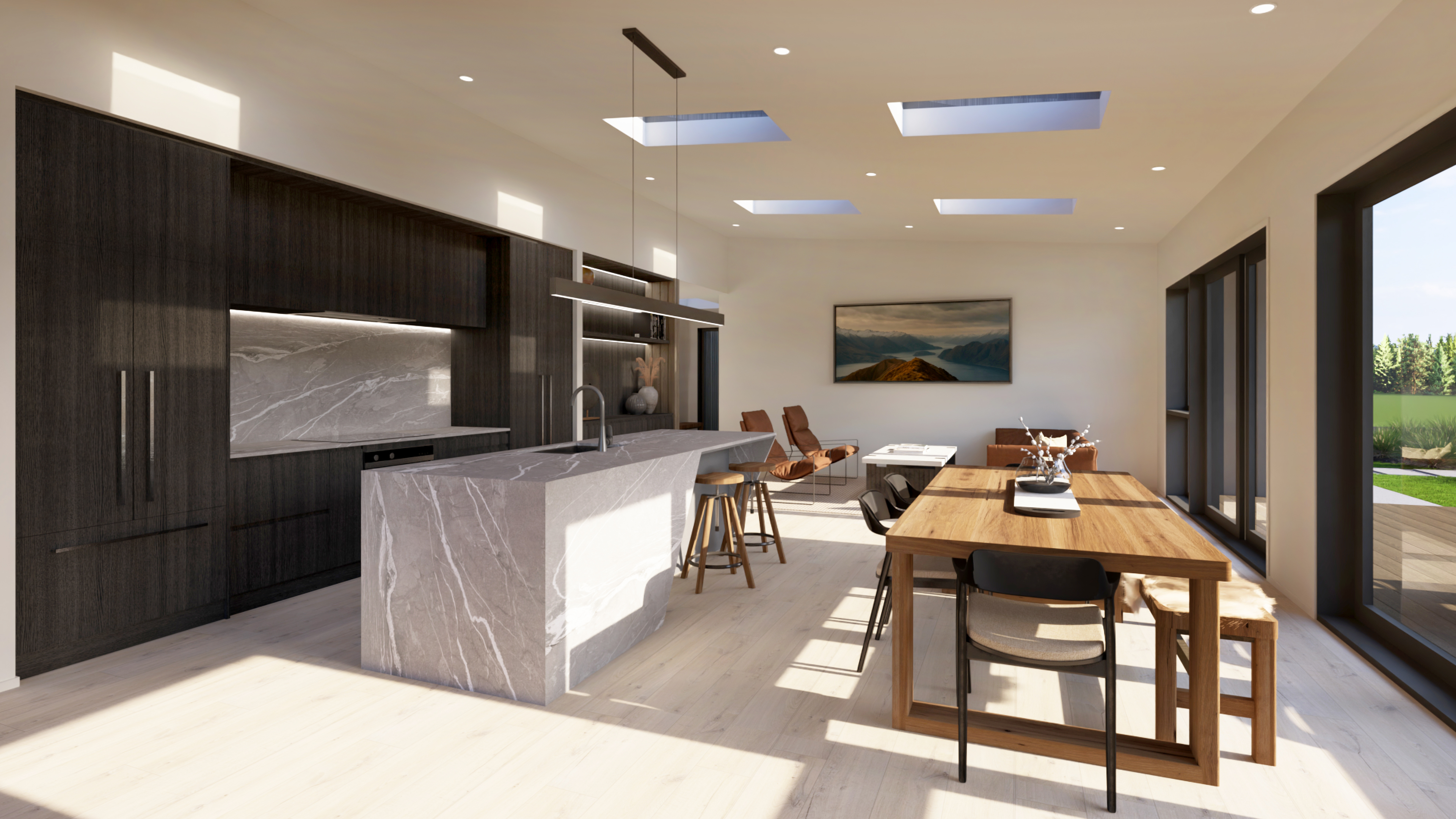 Alpine Meadows Showhome Intenal Dining & Kitchen PS2