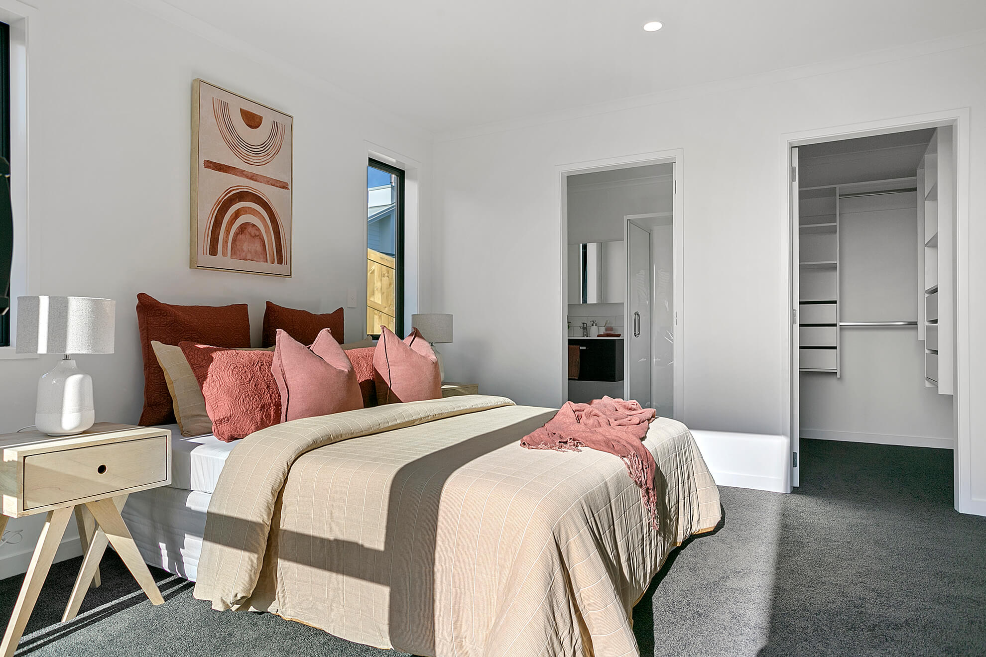 master bedroom and ensuite 