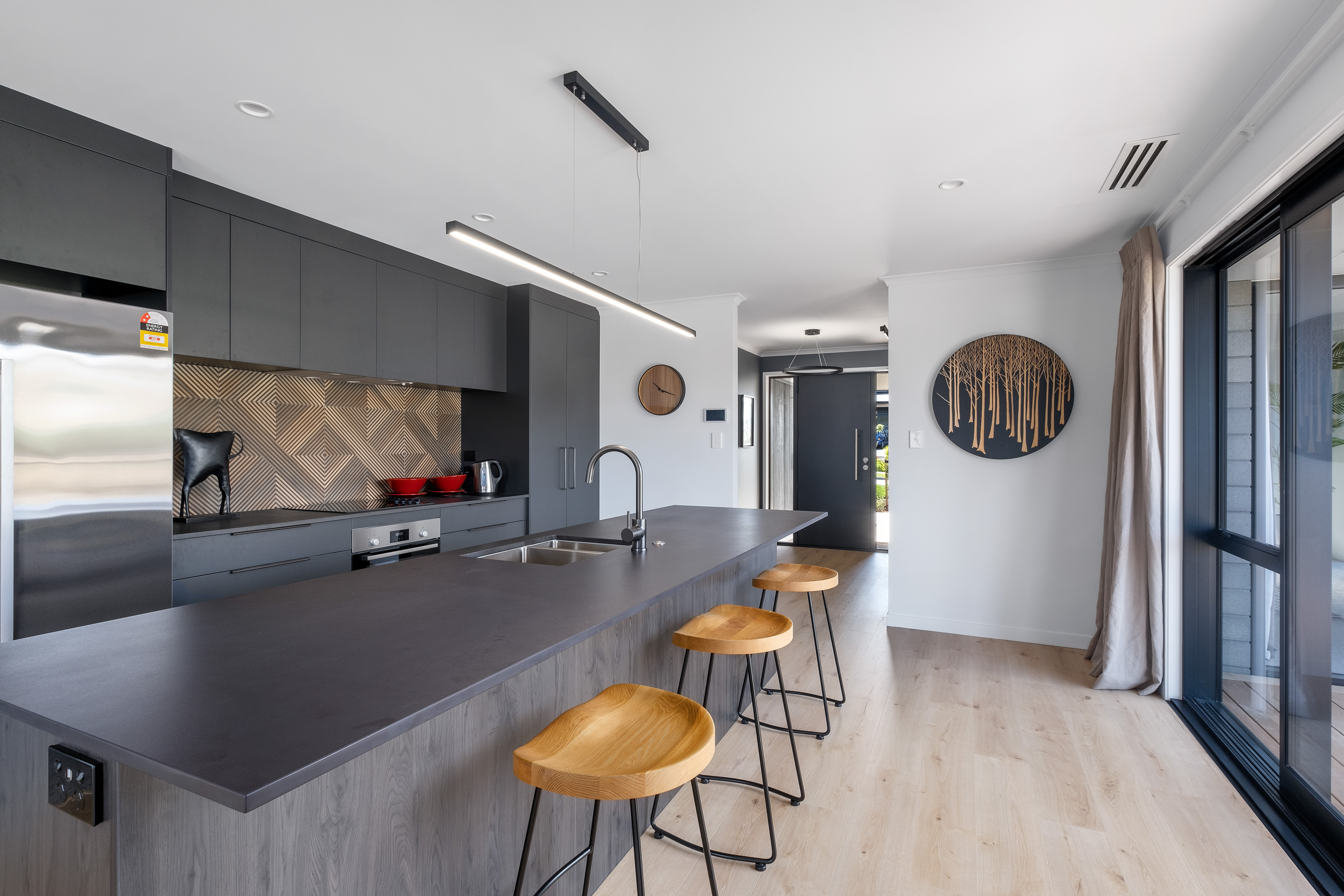 Modern Open Plan Kitchen Classic Builders Showhome