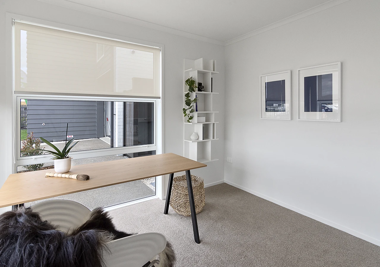 Office area of Classic Builders Showhome in Hunua Views Auckland